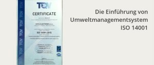 Read more about the article Die Einführung von Umweltmanagementsystem ISO 14001