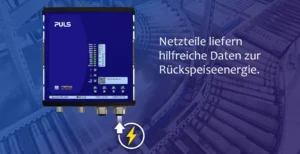 Rückspeiseenergie mit Hilfe von Netzteildaten analysieren